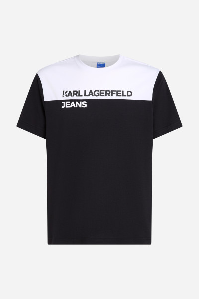 TRIČKO KARL LAGERFELD JEANS KLJ REG BLOCKED TEE - Fotografie č. 5
