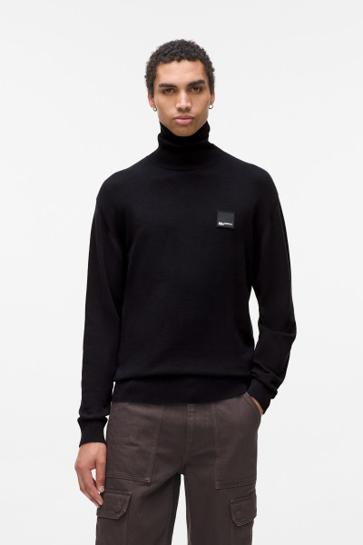 PULÓVER KARL LAGERFELD JEANS KLJ REGULAR ROLL-NECK SWEATER - Kép 1