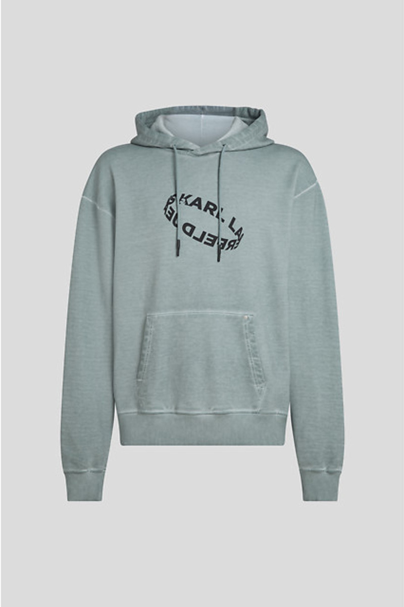 Melegítő Felső Karl Lagerfeld Jeans Klj Relax Washed Hoodie Monument