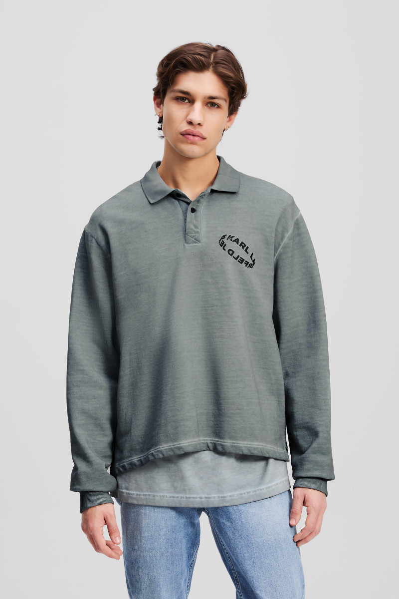 Melegítő Felső Karl Lagerfeld Jeans Klj Reg Polo Sweat Monument