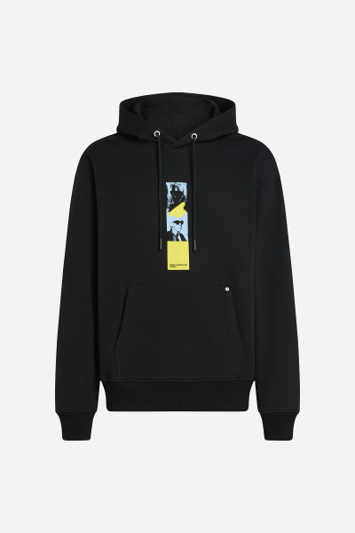 MELEGÍTŐ FELSŐ KARL LAGERFELD JEANS KLJ RELAX REPEATED KARL HOODIE - Kép 5