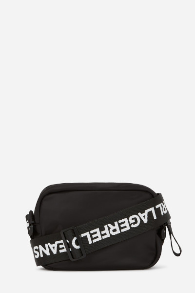 CROSSBODY KARL LAGERFELD JEANS KLJ ESSENTIAL NYLON CB B/W - Fotografie č. 2
