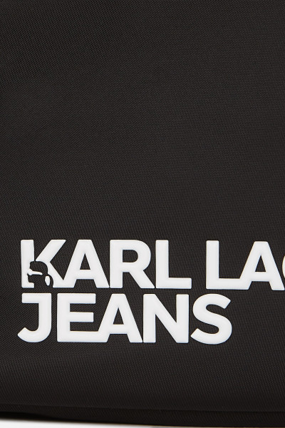 CROSSBODY KARL LAGERFELD JEANS KLJ ESSENTIAL NYLON CB B/W - Fotografie č. 4