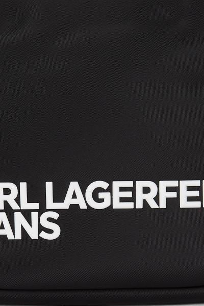 CROSSBODY KARL LAGERFELD JEANS KLJ ESSENTIAL NYLON NS CB B/W - Fotografia č. 4