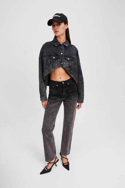 FARMER KARL LAGERFELD JEANS KLJ HR STRAIGHT OMBRE DENIM - Kép 2