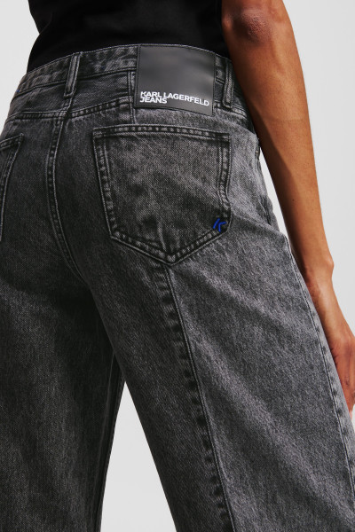 FARMER KARL LAGERFELD JEANS KLJ MR RELAXED BLOCKED DENIM - Kép 4