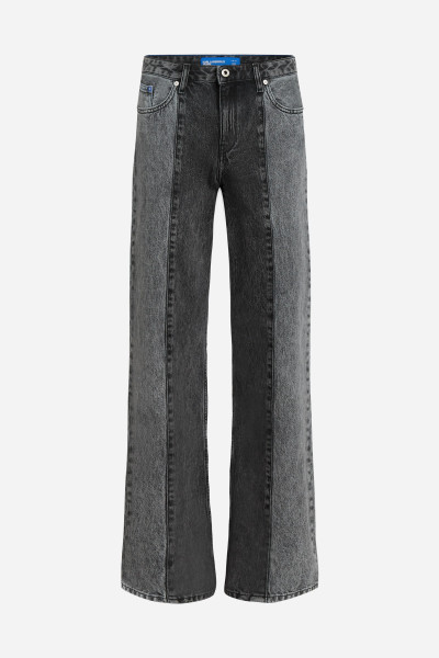 FARMER KARL LAGERFELD JEANS KLJ MR RELAXED BLOCKED DENIM - Kép 5