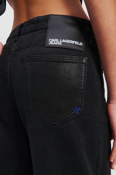 FARMER KARL LAGERFELD JEANS KLJ MR RELAXED COATED DENIM - Kép 4