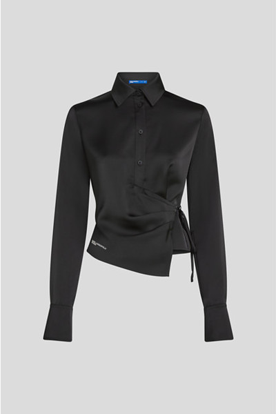 HALENKA KARL LAGERFELD JEANS KLJ SATIN BLOUSE - Fotografie č. 1