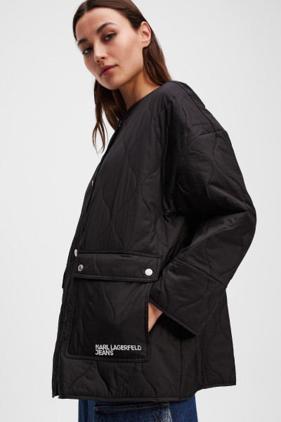 DZSEKI KARL LAGERFELD JEANS KLJ QUILTED JACKET - Kép 4