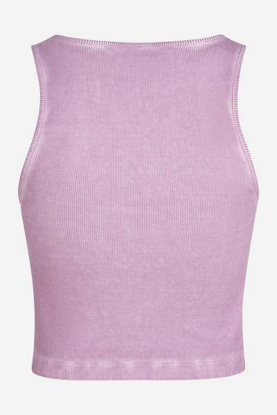 TOP KARL LAGERFELD JEANS KLJ WASHED RIBBED TANK - Kép 6