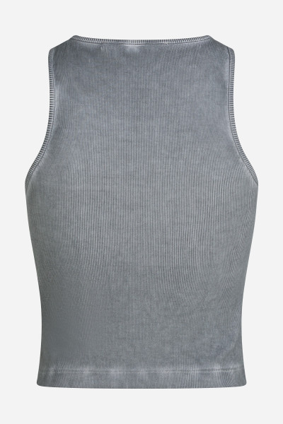 TOP KARL LAGERFELD JEANS KLJ WASHED RIBBED TANK - Kép 6