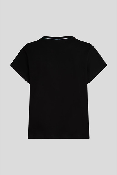 TRIČKO KARL LAGERFELD JEANS KLJ DRAPEY LOGO TEE - Fotografia č. 2