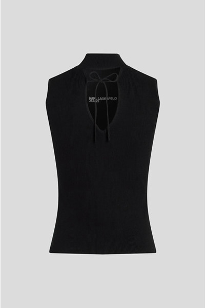 PULÓVER KARL LAGERFELD JEANS KLJ KNITTED TOP - Kép 2