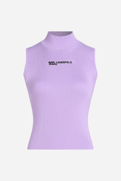 PULÓVER KARL LAGERFELD JEANS KLJ KNITTED TOP - Kép 5