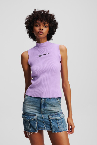PULÓVER KARL LAGERFELD JEANS KLJ KNITTED TOP - Kép 1
