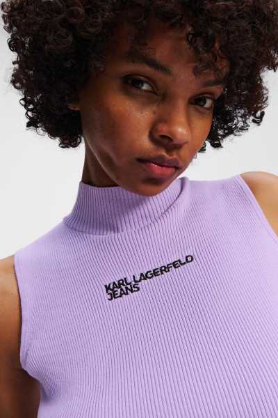PULÓVER KARL LAGERFELD JEANS KLJ KNITTED TOP - Kép 4