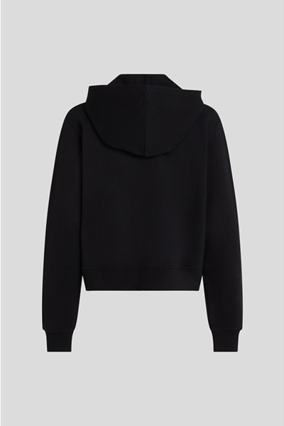 MELEGÍTŐ FELSŐ KARL LAGERFELD JEANS KLJ REG FLOWER ZIP-UP HOODIE - Kép 2