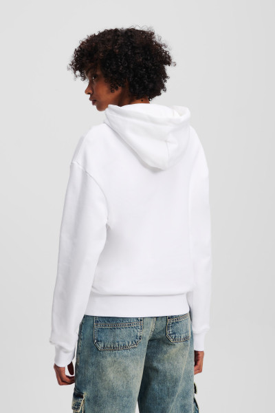 MELEGÍTŐ FELSŐ KARL LAGERFELD JEANS KLJ RELAX REPEAT KARL HOODIE - Kép 2