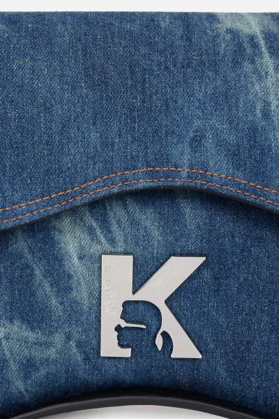 KABELKA KARL LAGERFELD JEANS KLJ SUNGLASSES SHB W/FLAP DNM - Fotografie č. 4