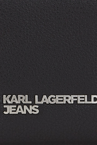 PEŇAŽENKA KARL LAGERFELD JEANS KLJ METAL LOGO BIFOLD W/ZIP - Fotografia č. 4