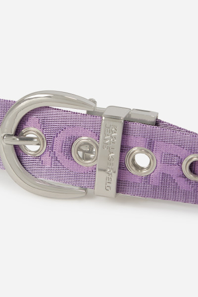 OPASEK KARL LAGERFELD JEANS KLJ REVERSIBLE WEBBING BELT - Fotografie č. 4