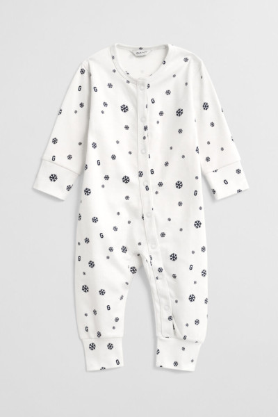 PIZSAMA GANT SNOWFLAKE AND G PRINT PAJAMA - Kép 1