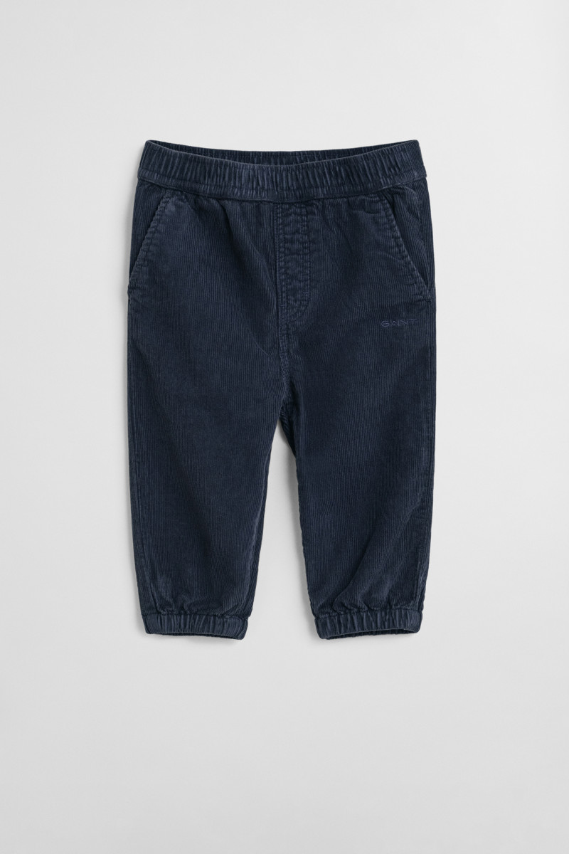 NOHAVICE GANT CORD PULL ON PANTS EVENING BLUE