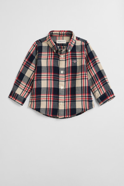 ING GANT CHECKED FLANNEL BD SHIRT - Kép 1