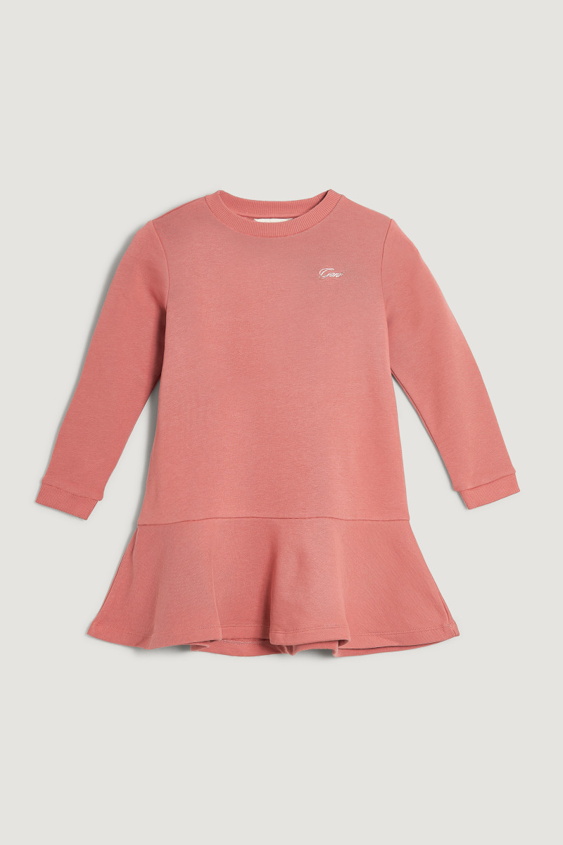 E-shop ŠATY GANT SCRIPT JERSEY DRESS FADED BRICK