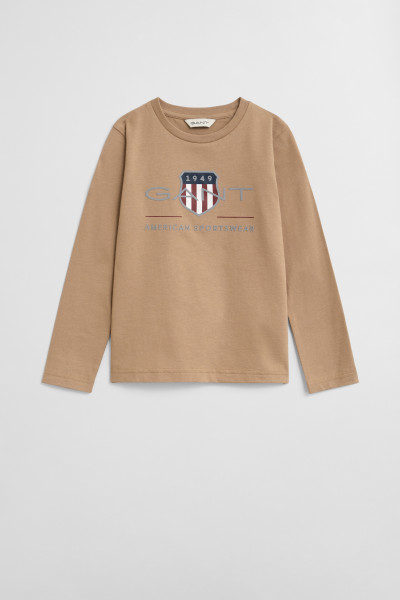 TRIČKO GANT ARCHIVE SHIELD LS T-SHIRT - Fotografia č. 1