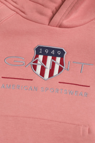 MELEGÍTŐFELSŐ GANT ARCHIVE SHIELD RAGLAN HOODIE - Kép 2