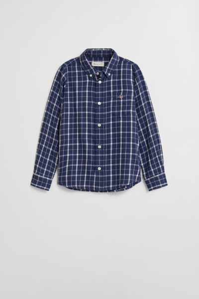 KOŠEĽA GANT CHECKED FLANNEL BD SHIRT - Fotografia č. 1