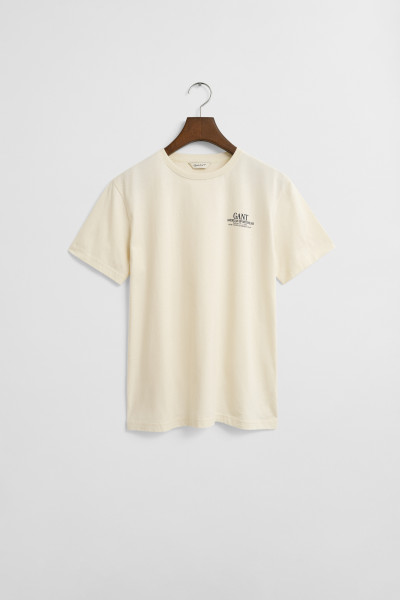 TRIČKO GANT GRAPHIC SS T-SHIRT - Fotografia č. 1