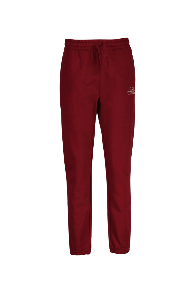 TEPLÁKY GANT GRAPHIC SWEATPANTS PLUMPED RED