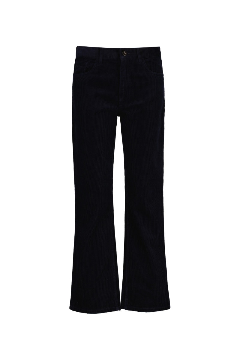 KALHOTY GANT 5-POCKETS CORD PANTS EVENING BLUE