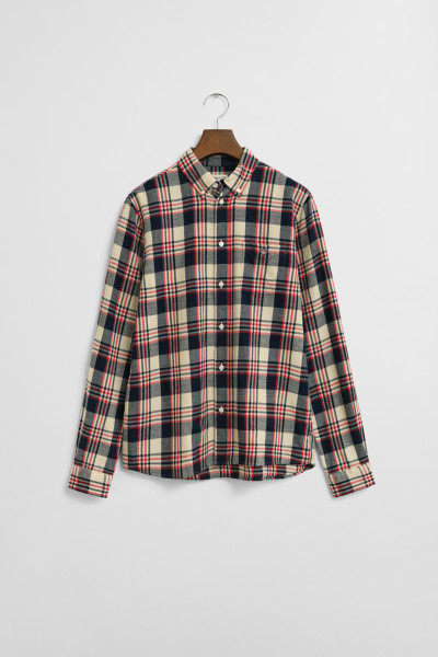 KOŠEĽA GANT CHECKED FLANNEL BD SHIRT - Fotografia č. 1