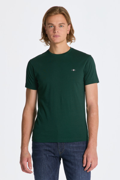 TRIČKO GANT SLIM SHIELD SS T-SHIRT - Fotografie č. 1