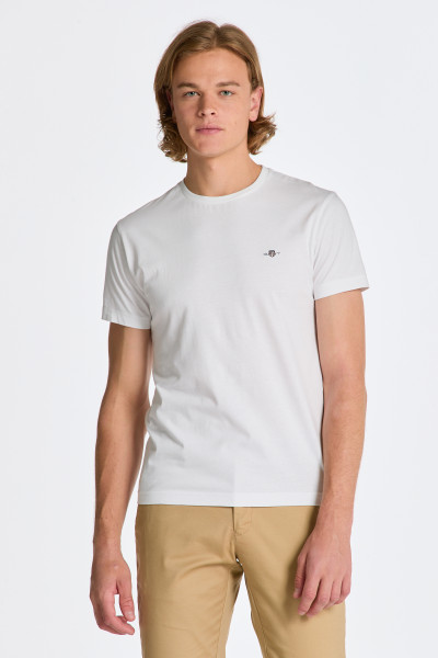 TRIČKO GANT SLIM SHIELD SS T-SHIRT - Fotografie č. 1