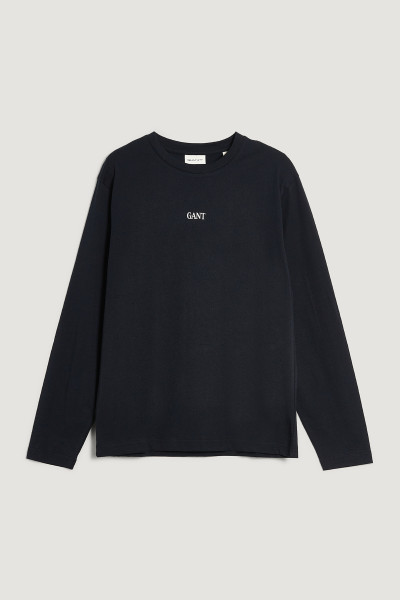 PÓLÓ GANT SMALL GRAPHIC LS T-SHIRT - Kép 1