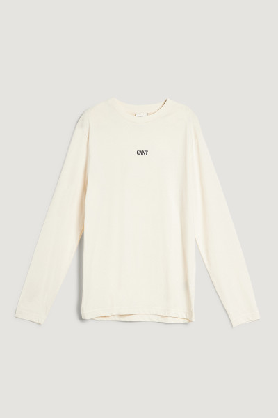 PÓLÓ GANT SMALL GRAPHIC LS T-SHIRT - Kép 1