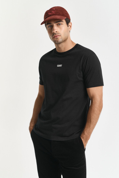 PÓLÓ GANT SMALL GRAPHIC SS T-SHIRT - Kép 1