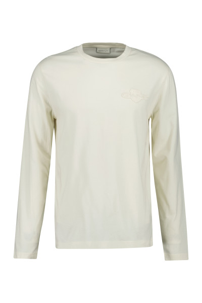 TRIČKO GANT REG TONAL SHIELD LS T-SHIRT - Fotografie č. 1