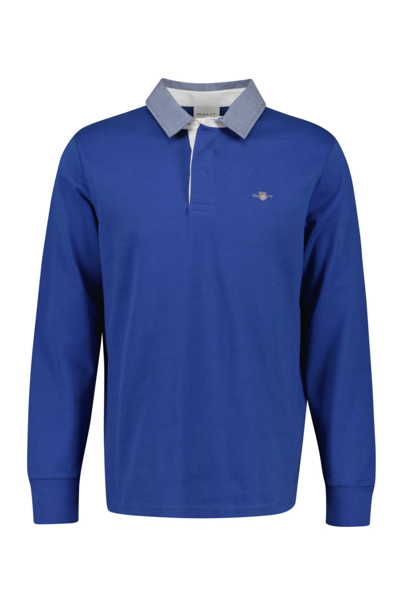 POLOKOŠILE GANT REG CHAMBRAY HEAVY RUGGER RICH BLUE