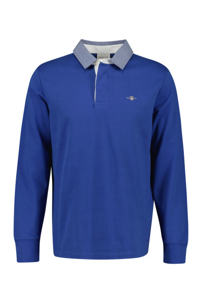 PÓLÓ GANT REG CHAMBRAY HEAVY RUGGER - Kép 1