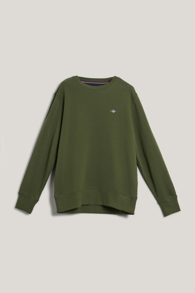 GANT Shield C-Neck Sweat Maillot De Survetement Femme - Confort Et Style Décontracté