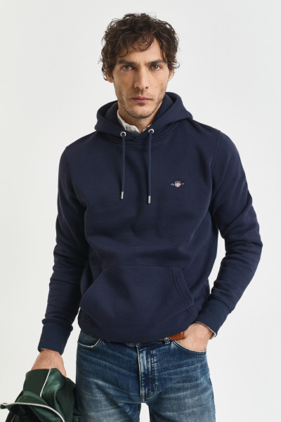 MIKINA GANT REG SHIELD HOODIE - Fotografia č. 1