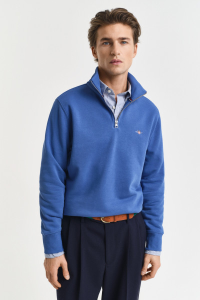 MIKINA GANT REG SHIELD HALF ZIP SWEAT - Fotografia č. 1