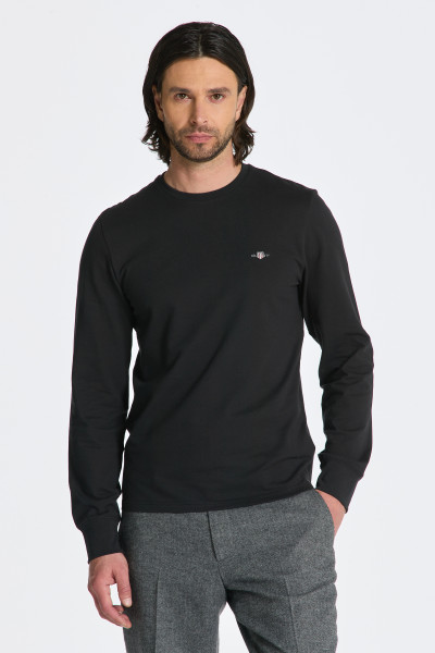 PÓLÓ GANT SLIM PIQUE LS T-SHIRT - Kép 1