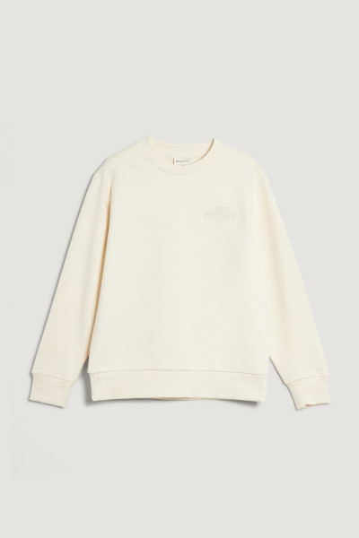 MELEGÍTŐFELSŐ GANT REG TONAL SHIELD C-NECK SWEAT - Kép 1